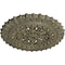 Ekena Millwork Sellek Ceiling Medallion (Canopies up to 1 1/8"), 18 1/2"OD x 7/8"ID x 1 1/2"P, Witch Hazel Crackle CM18SKWHC - alternate 2